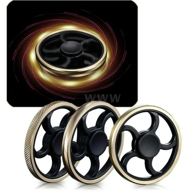 New One-handed Finger chain Decompression Toys Tri-Spinner Fidgets ~S PzL!Y